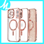 ZAŠTITNA FUTROLA SJAJ IPHONE 04752  PUDER ROZA