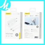 PUNJAČ TYPE-C SA KABLOM 25W 3A TOPTEL 05472